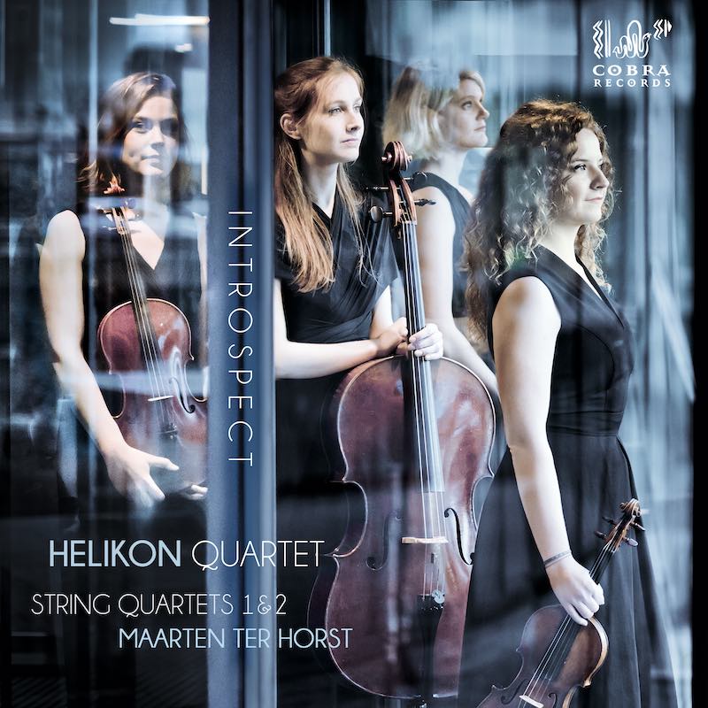 Introspect album cover. Helikon Quartet / Maarten ter Horst